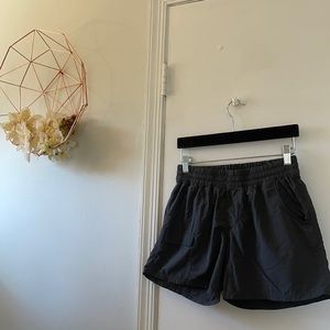 Grey water shorts